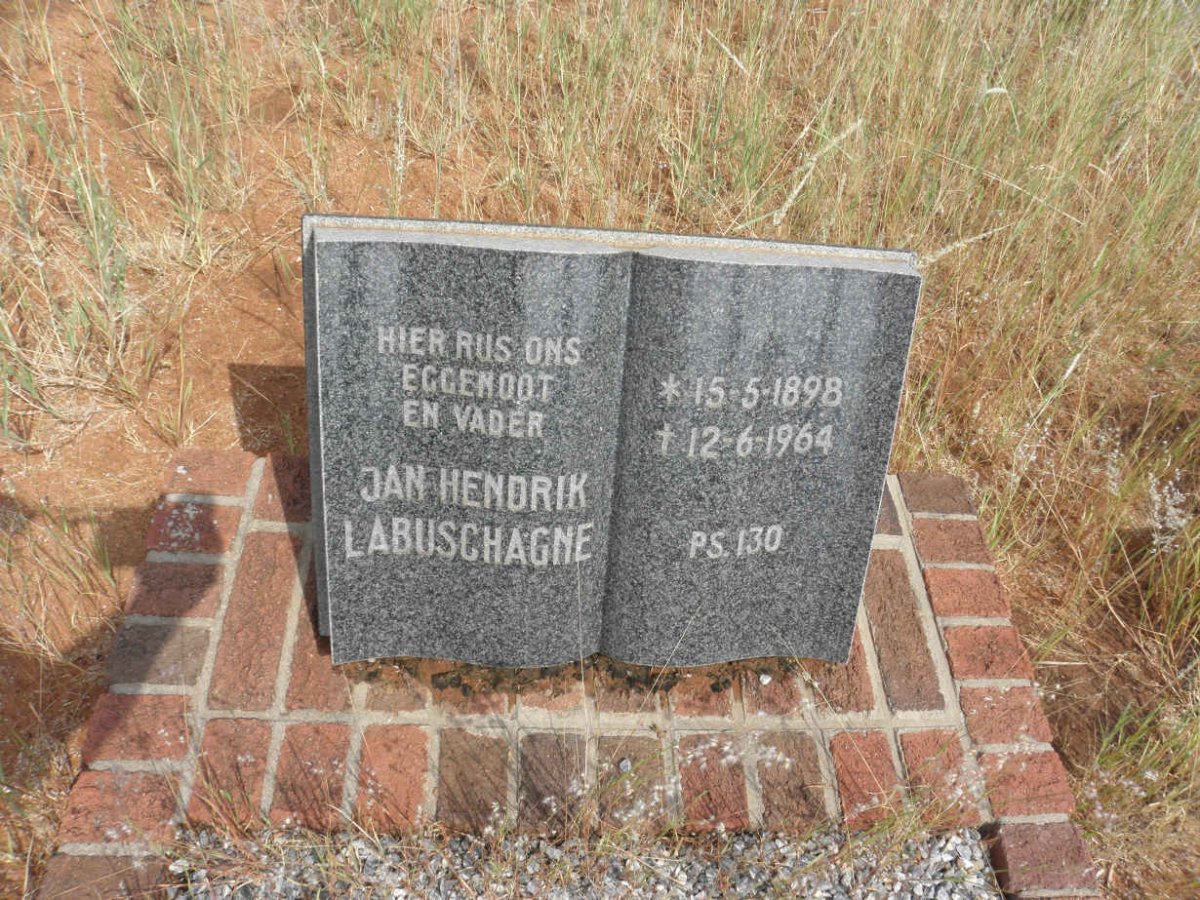 LABUSCHAGNE Jan Hendrik 1898-1964