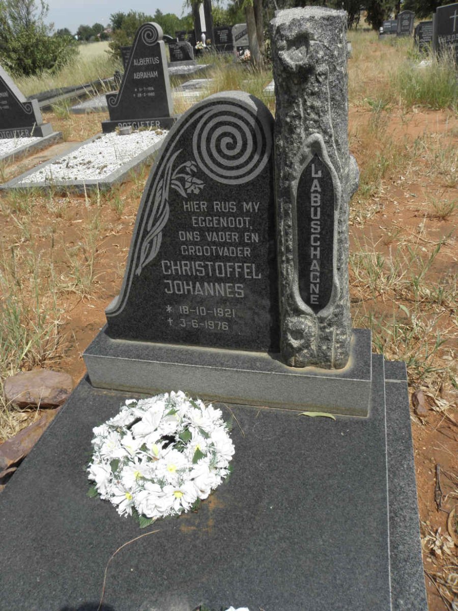 LABUSCHAGNE Christoffel Johannes 1921-1976