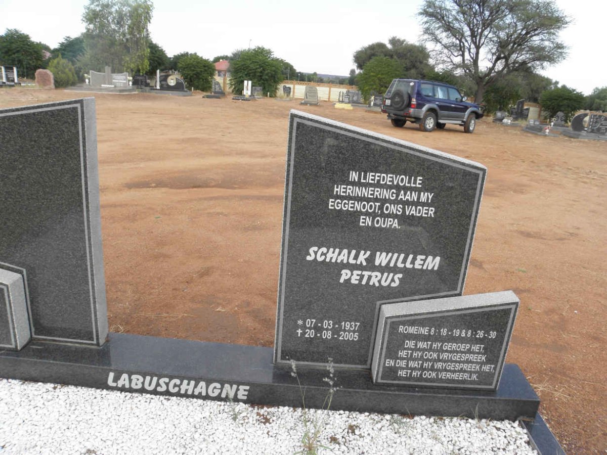 LABUSCHAGNE Schalk Willem Petrus 1937-2005