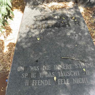 MUHLBACHER Carl Leo