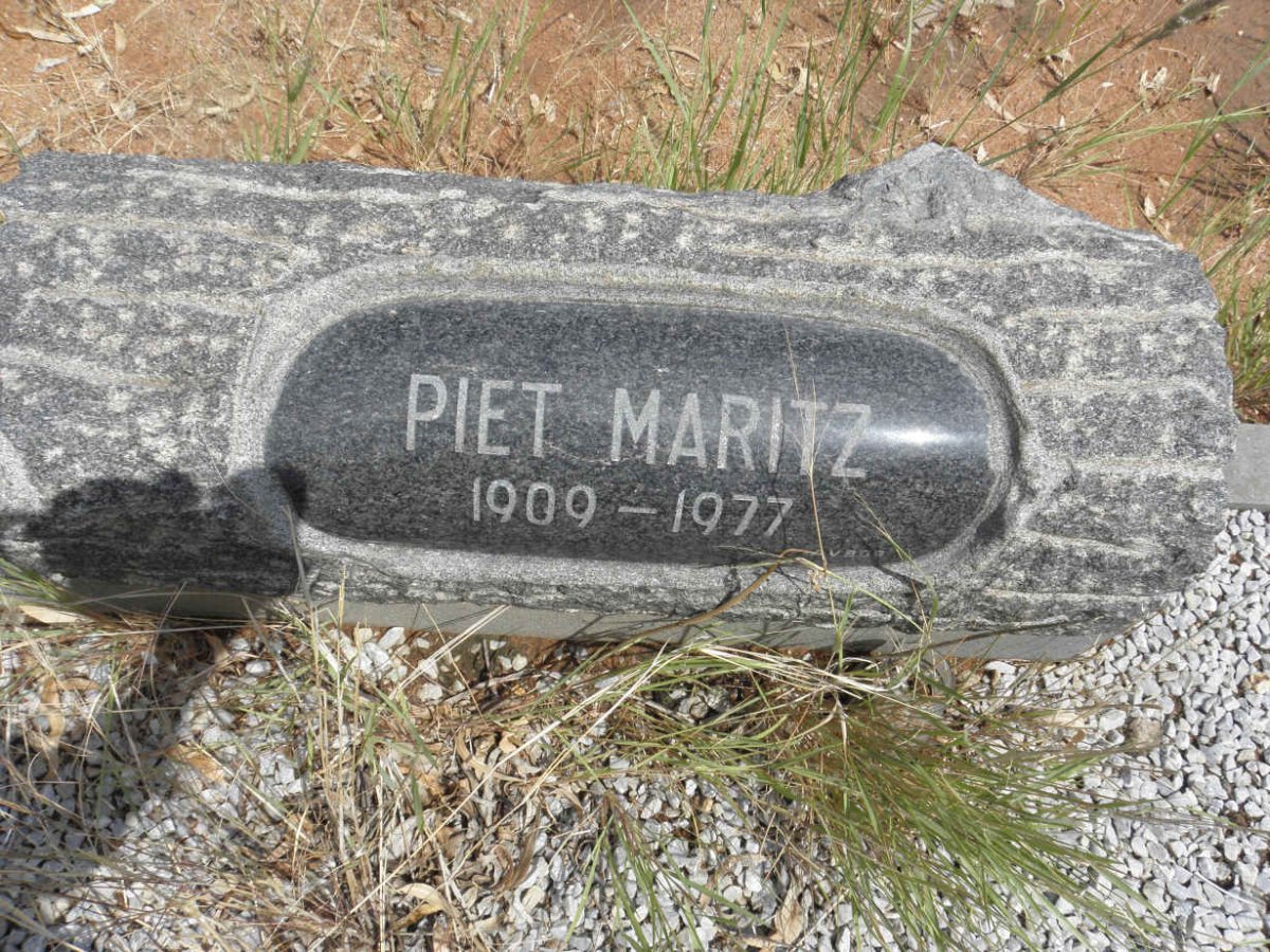 MARITZ Piet 1909-1977