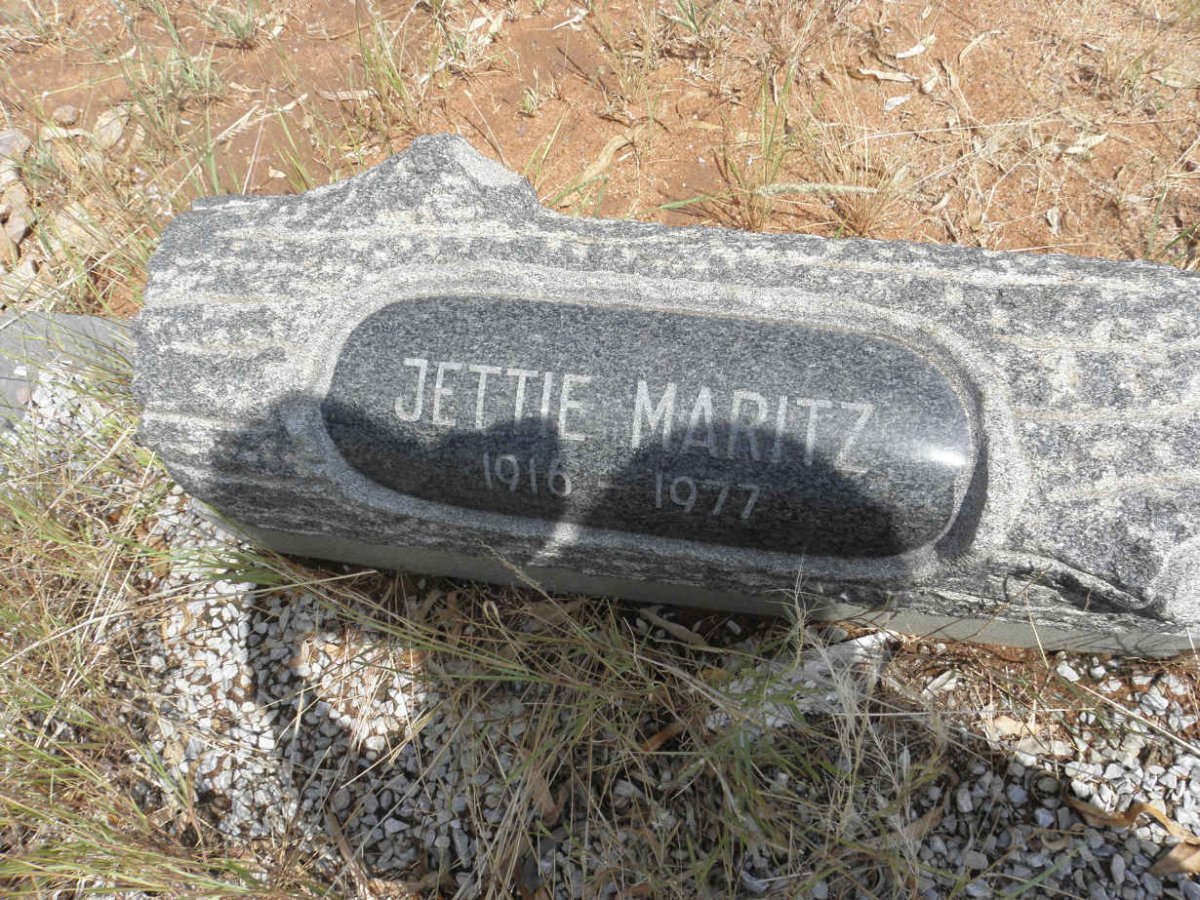 MARITZ Jettie 1916-1977