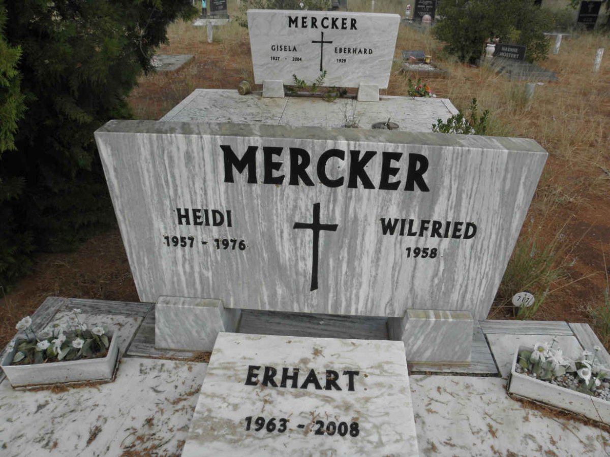 MERCKER Heidi 1957-1976 :: MERCKER Wilfried 1958- :: MERCKER Erhart 1963-2008