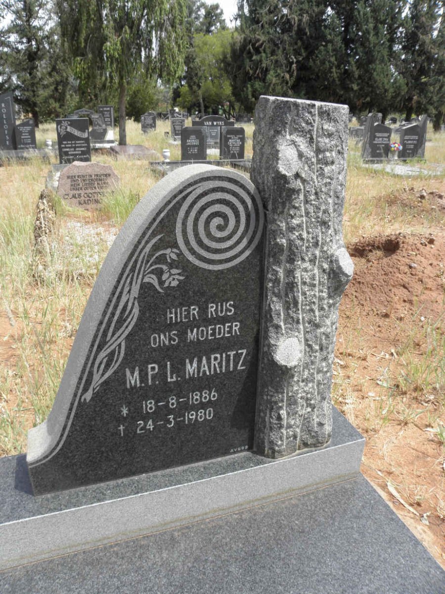 MARITZ M.P.L. 1886-1980
