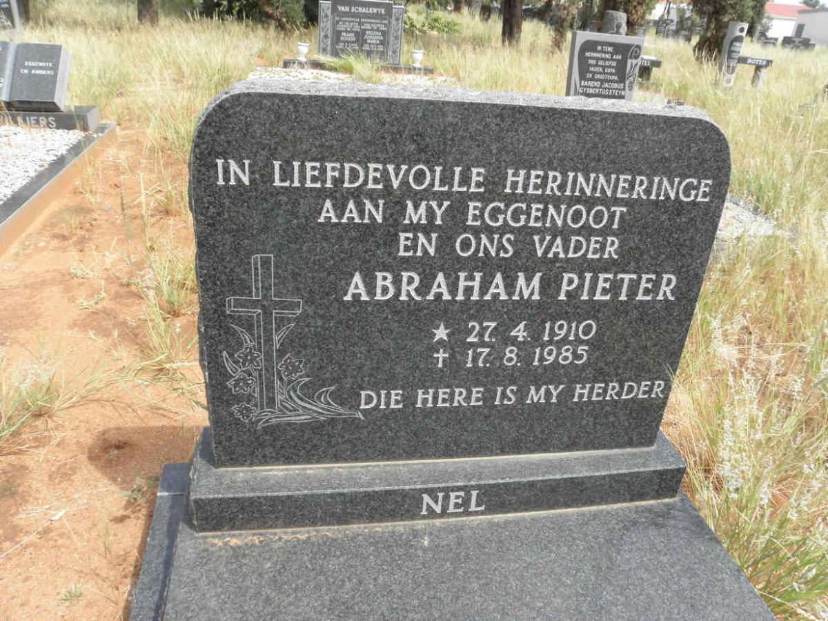 NEL Abraham Pieter 1910-1985