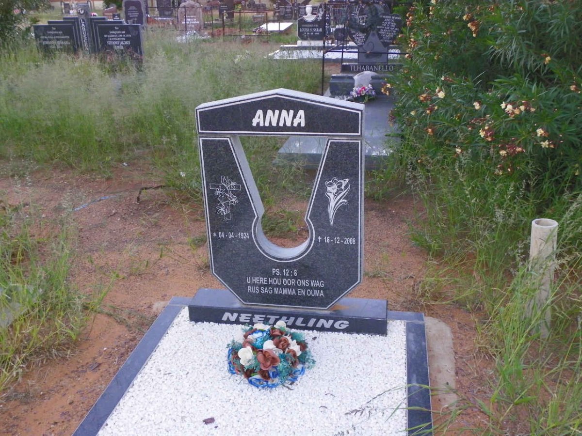 NEETHLING Anna 1924-2008