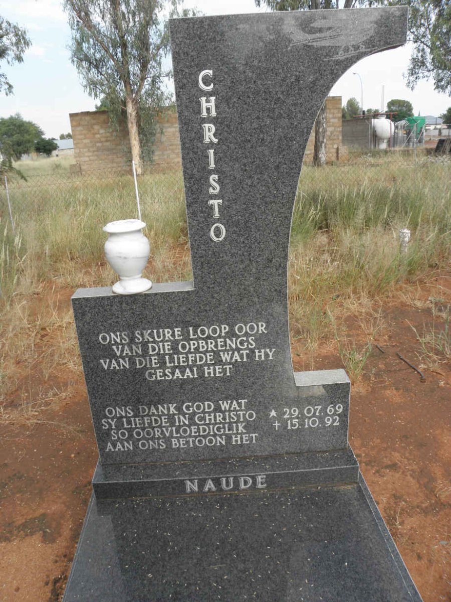 NAUDE Christo 1969-1992