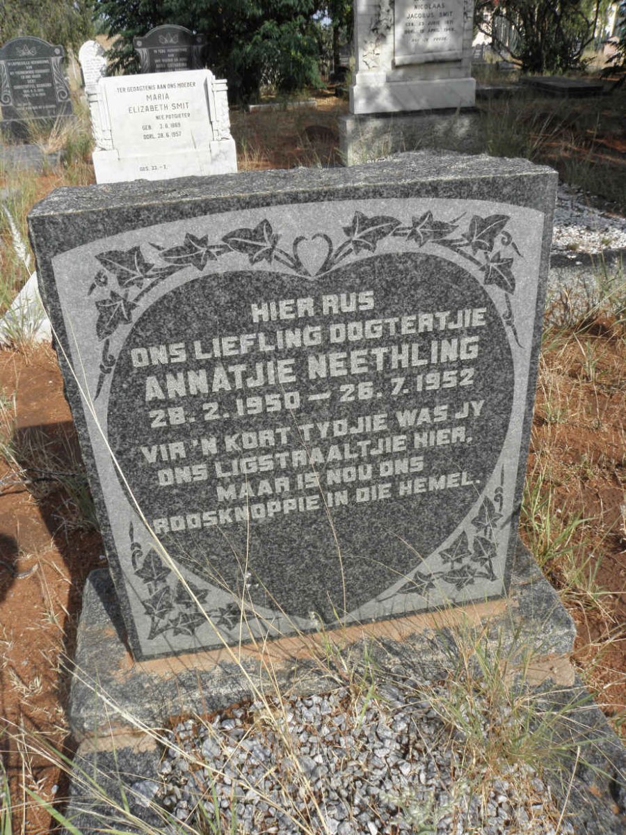 NEETHLING Annatjie 1950-1952
