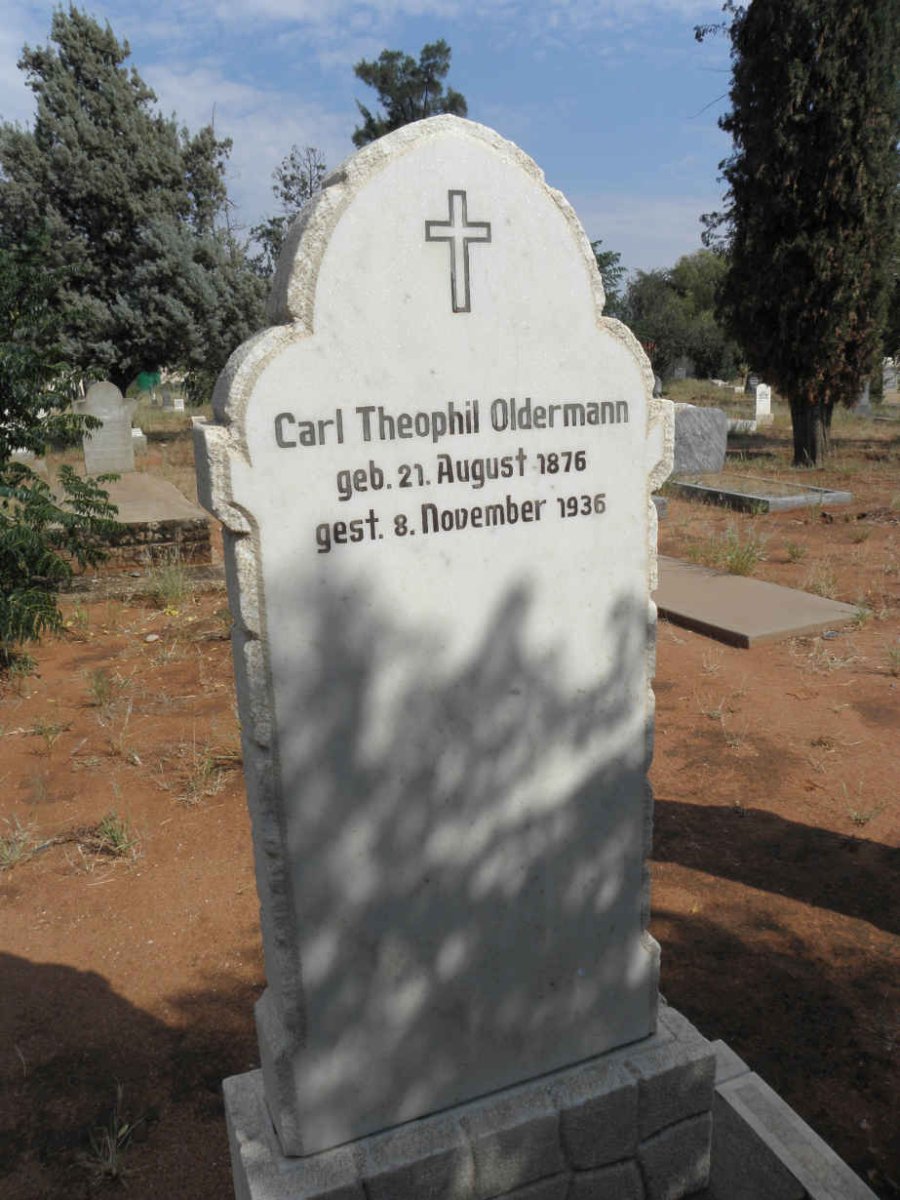 OLDERMANN Carl Theophil 1876-1936