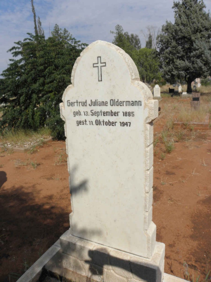OLDERMANN Gertrud Juliane 1885-1947