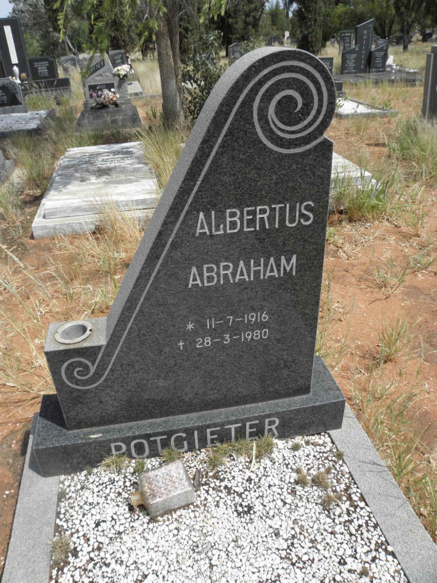 POTGIETER Albertus Abraham 1916-1980
