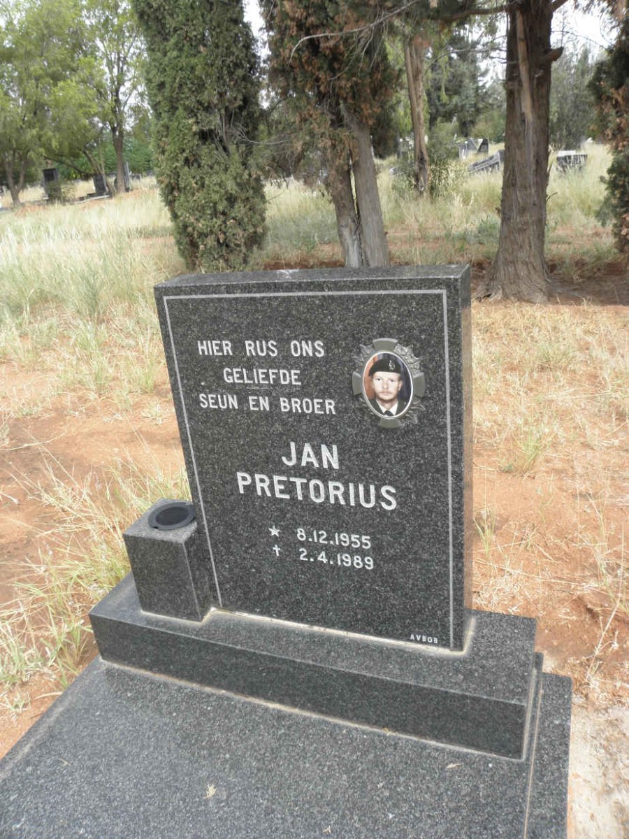 PRETORIUS Jan 1955-1989