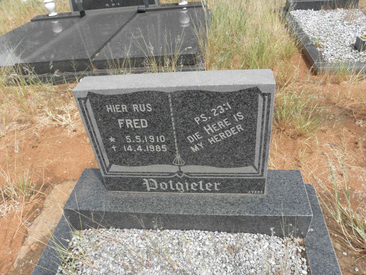 POTGIETER Fred 1910-1985
