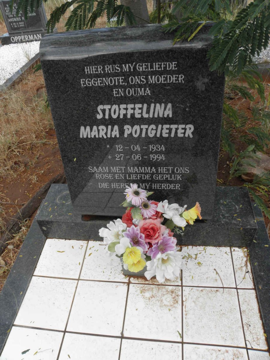 POTGIETER Stoffelina Maria 1934-1994