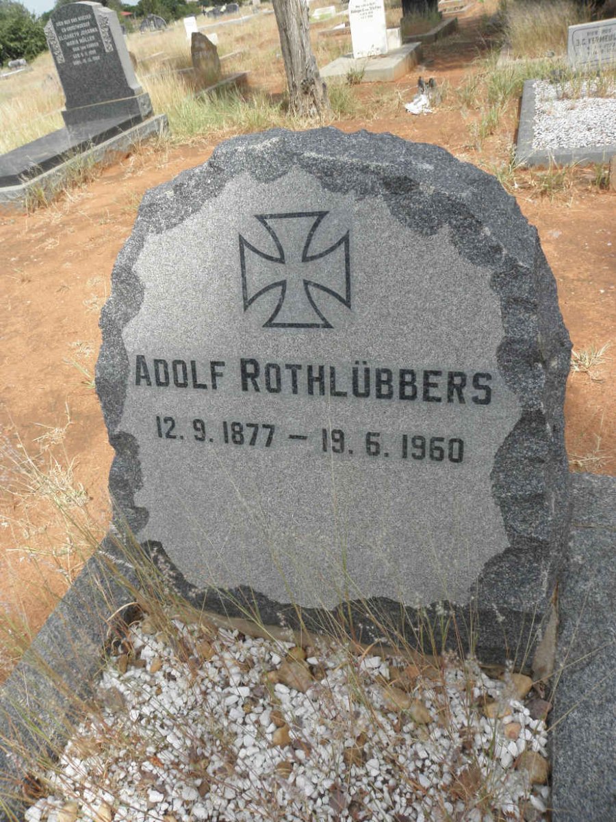 ROTHLÜBBERS Adolf 1877-1960