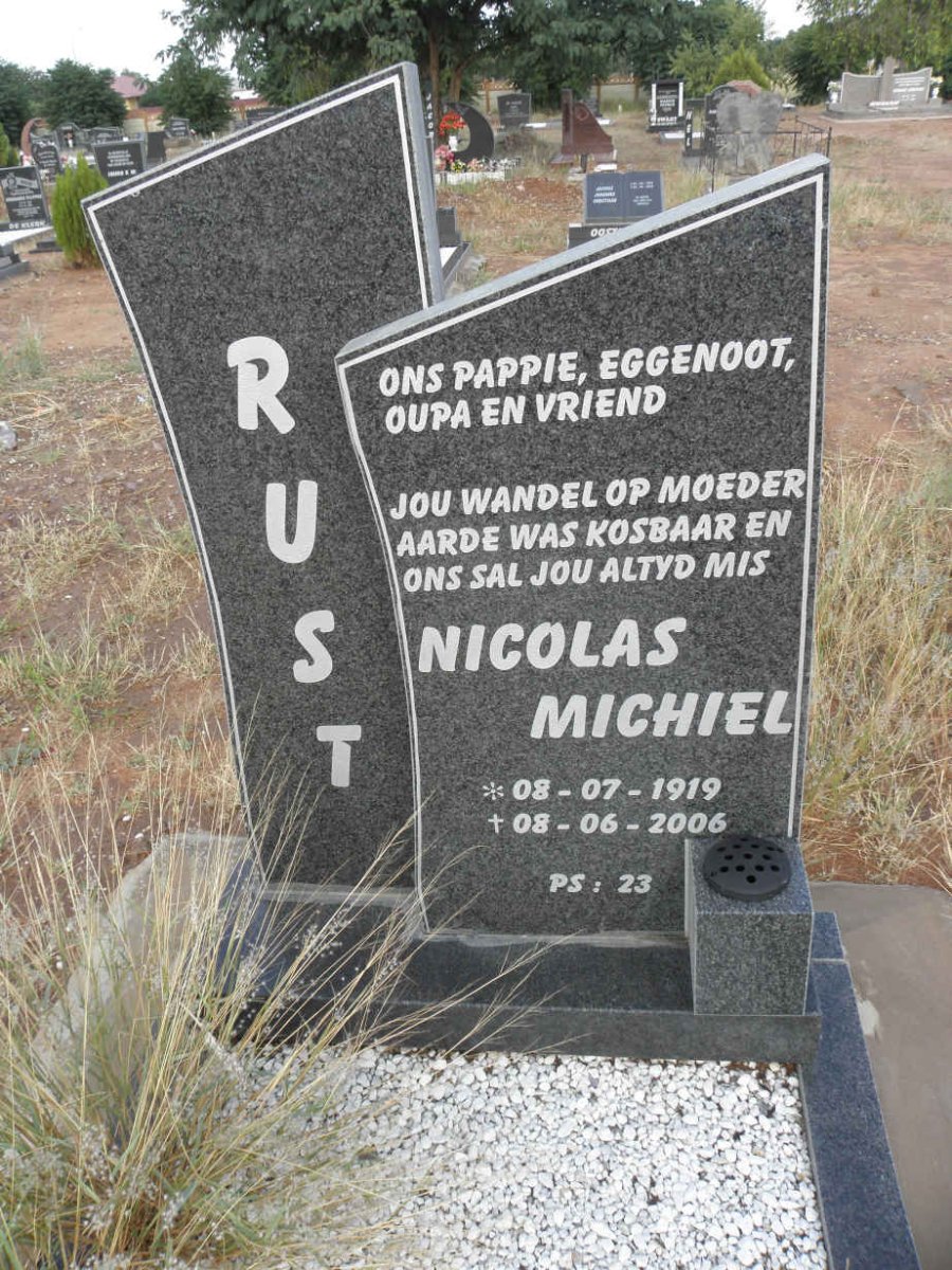 RUST Nicolas Michiel 1919-2006
