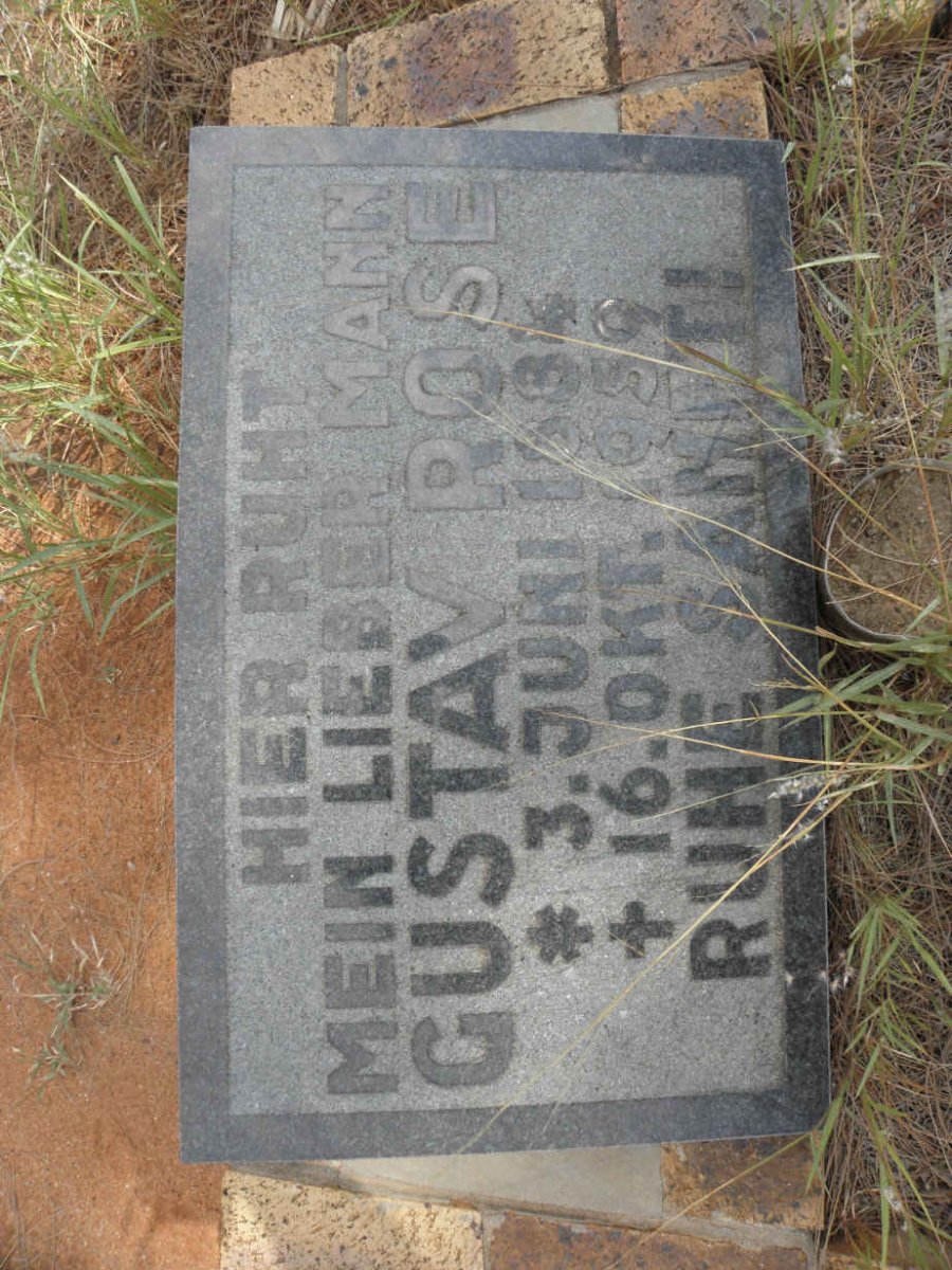 ROSE Gustav 1884-1959