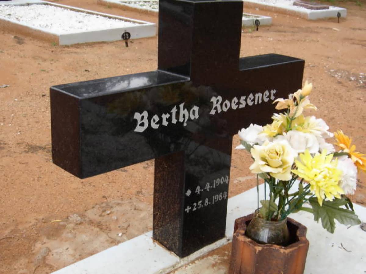 ROESENER Bertha 1904-1984