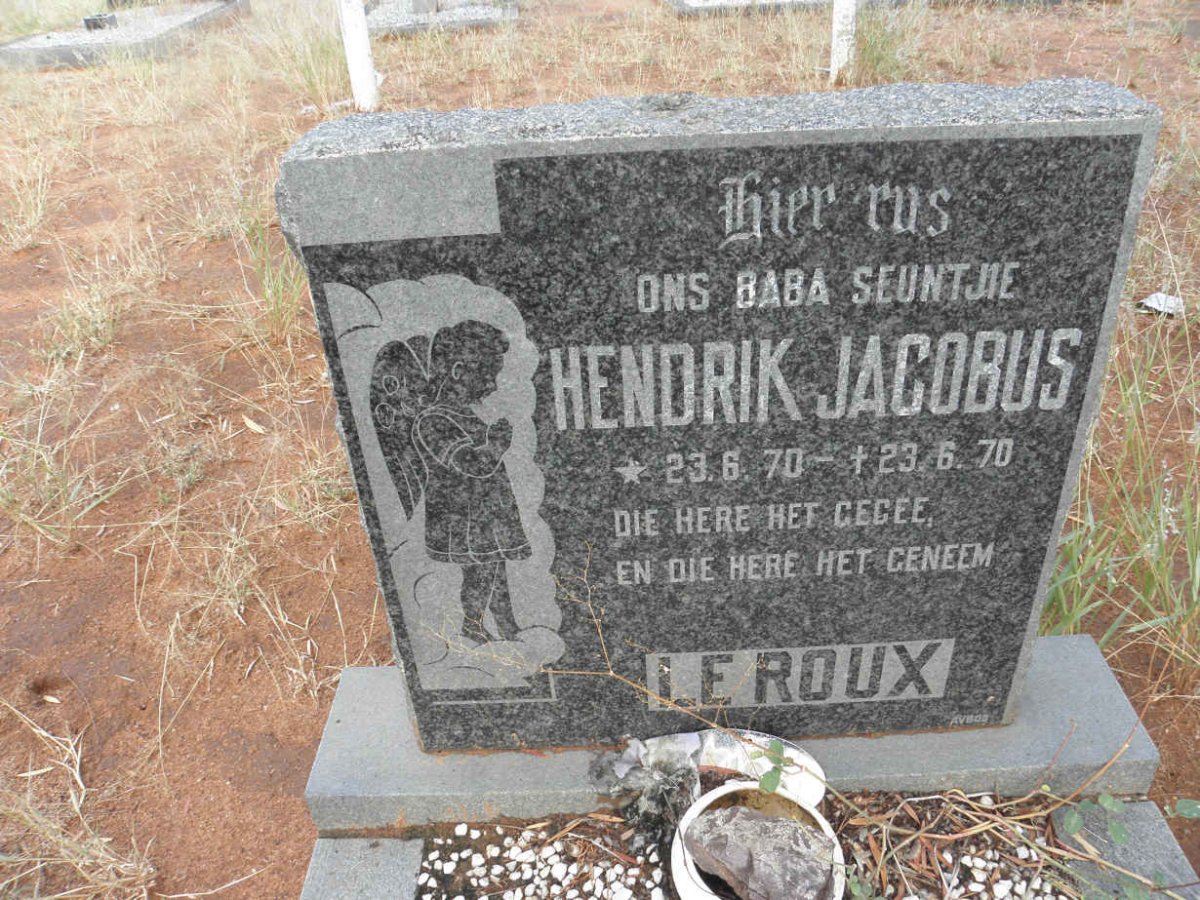 ROUX Hendrik Jacobus, le 1970-1970