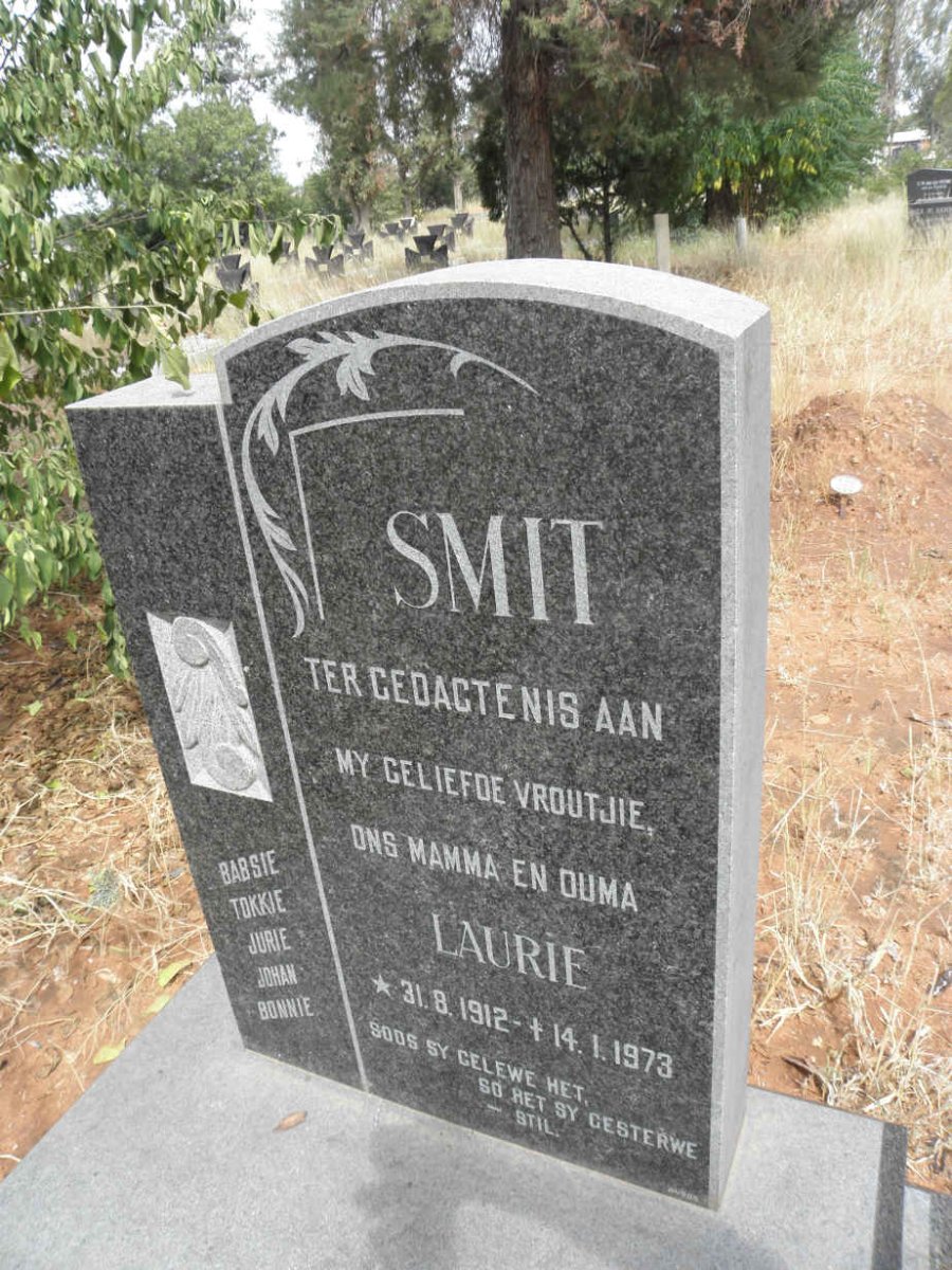 SMIT Laurie 1912-1973