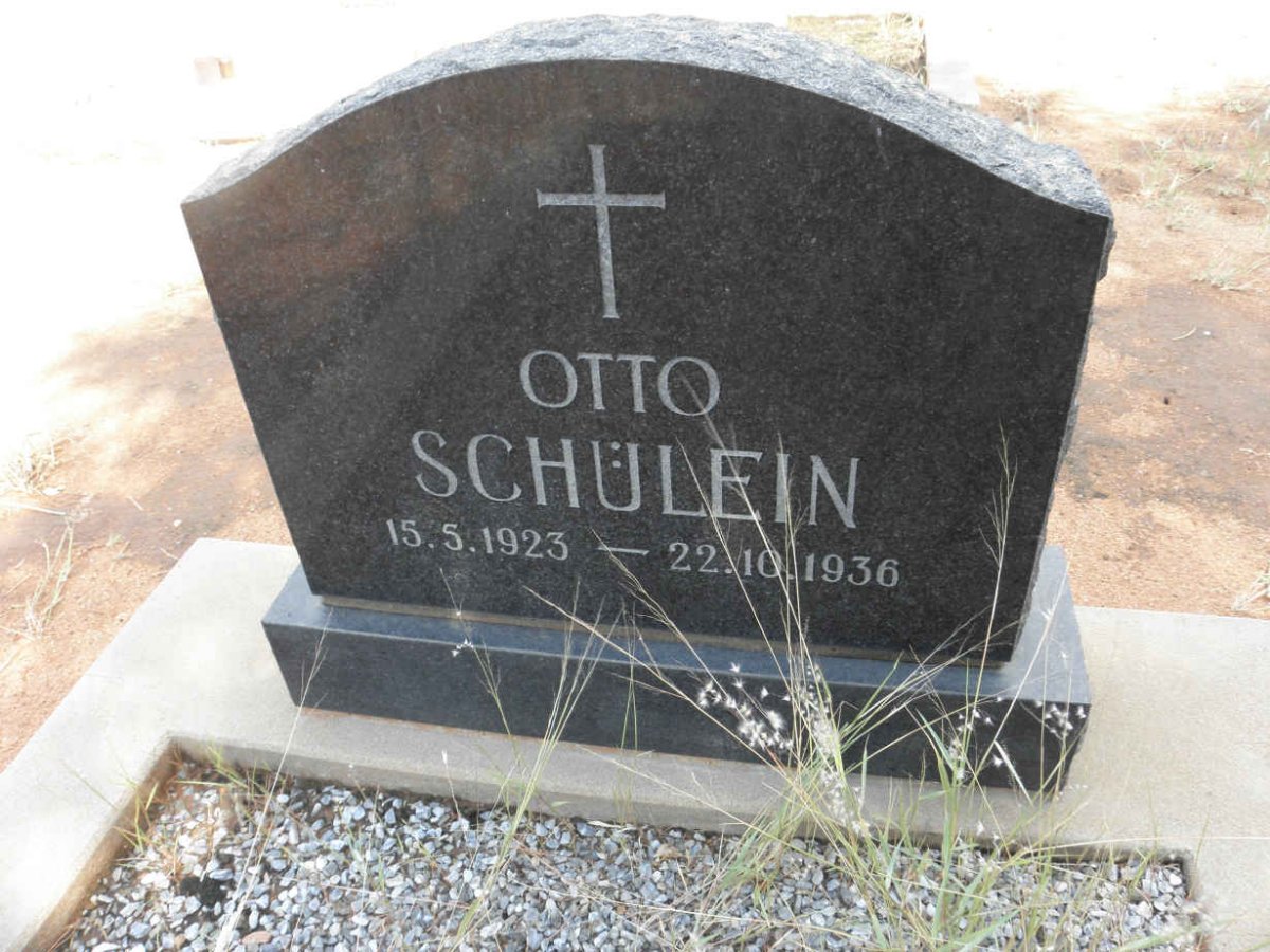 SCHÜLEIN Otto 1923-1936
