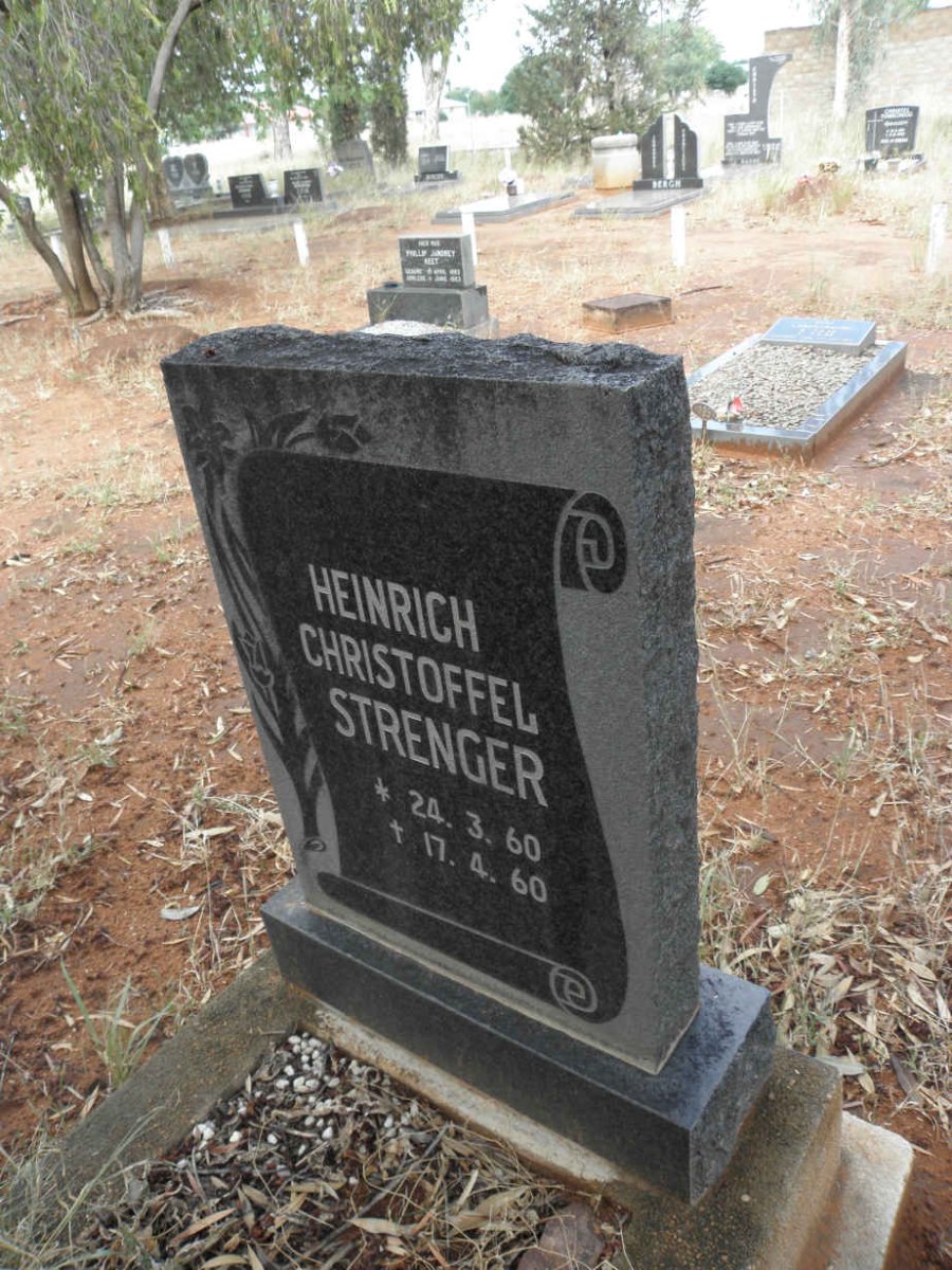 STRENGER Heinrich Christoffel 1960-1960