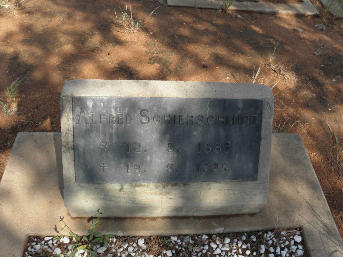 SCHIERSCHMIDT Alfred 1886-1938