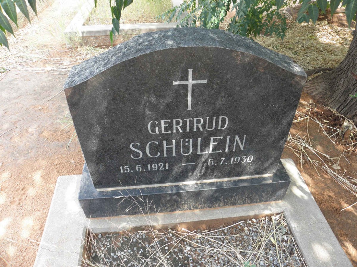 SCHÜLEIN Gertrud 1921-1930