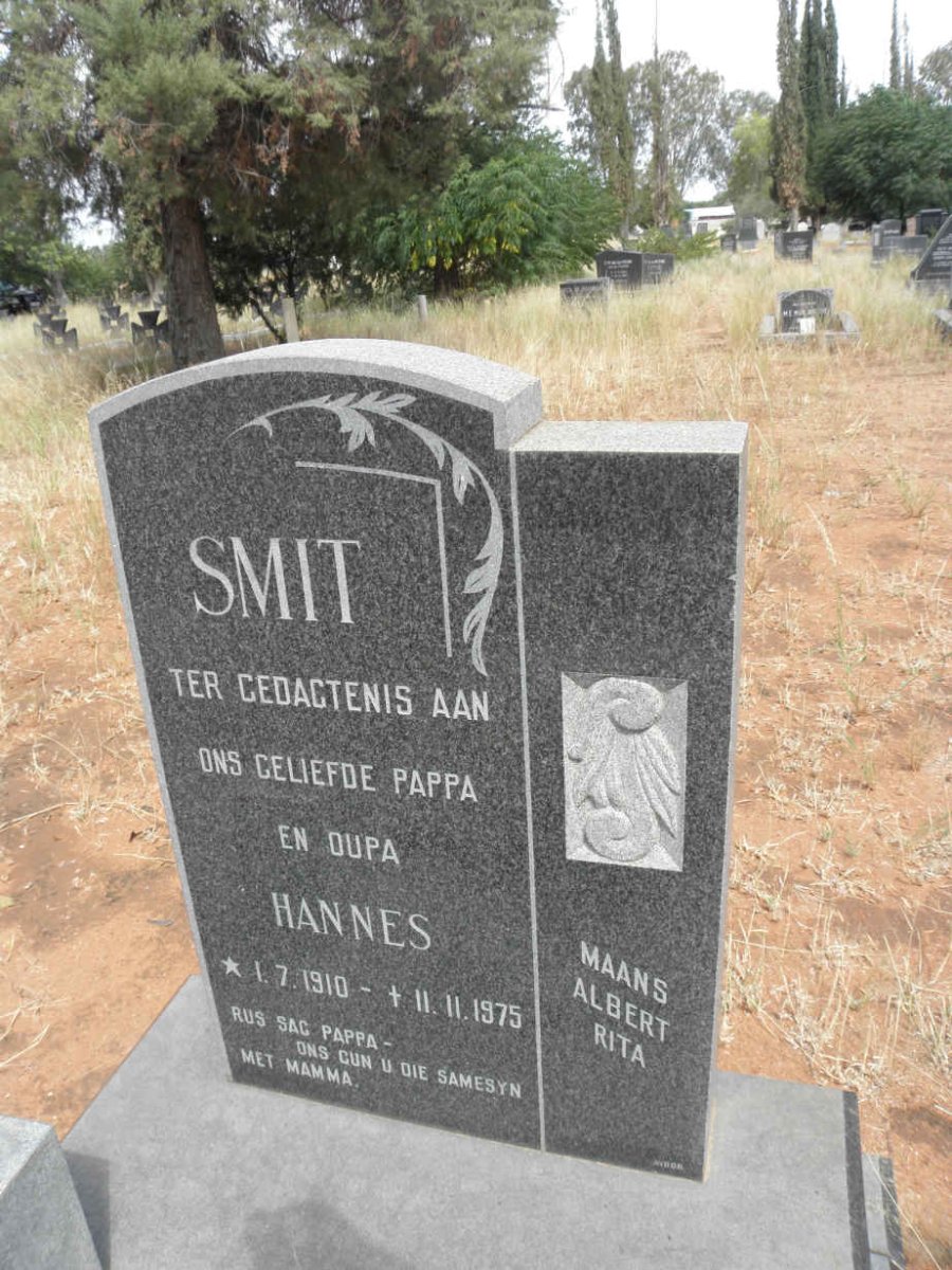 SMIT Hannes 1910-1975