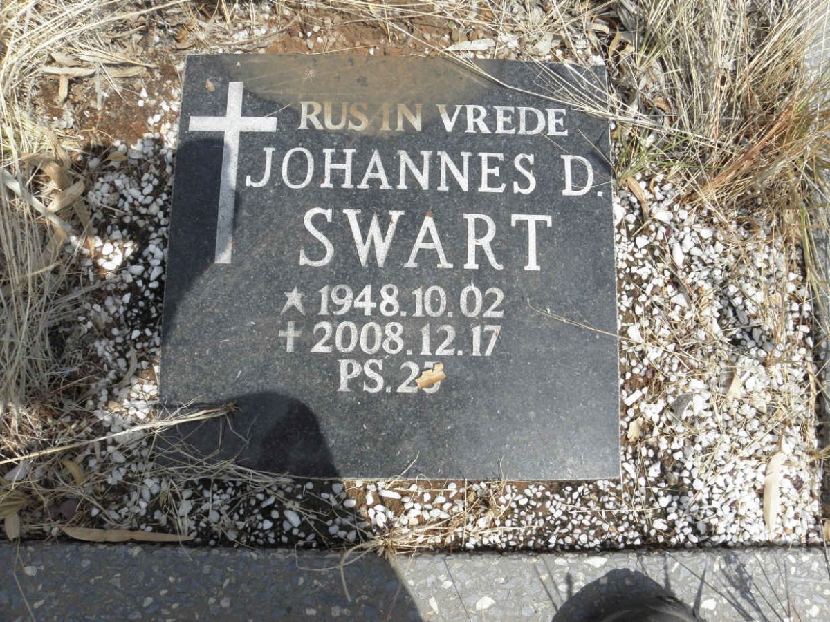 SWART Johannes D. 1948-2008