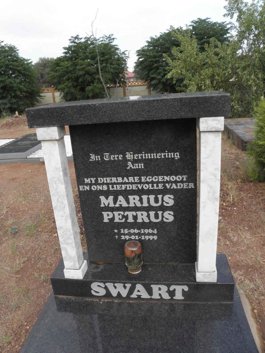 SWART Marius Petrus 1964-1999