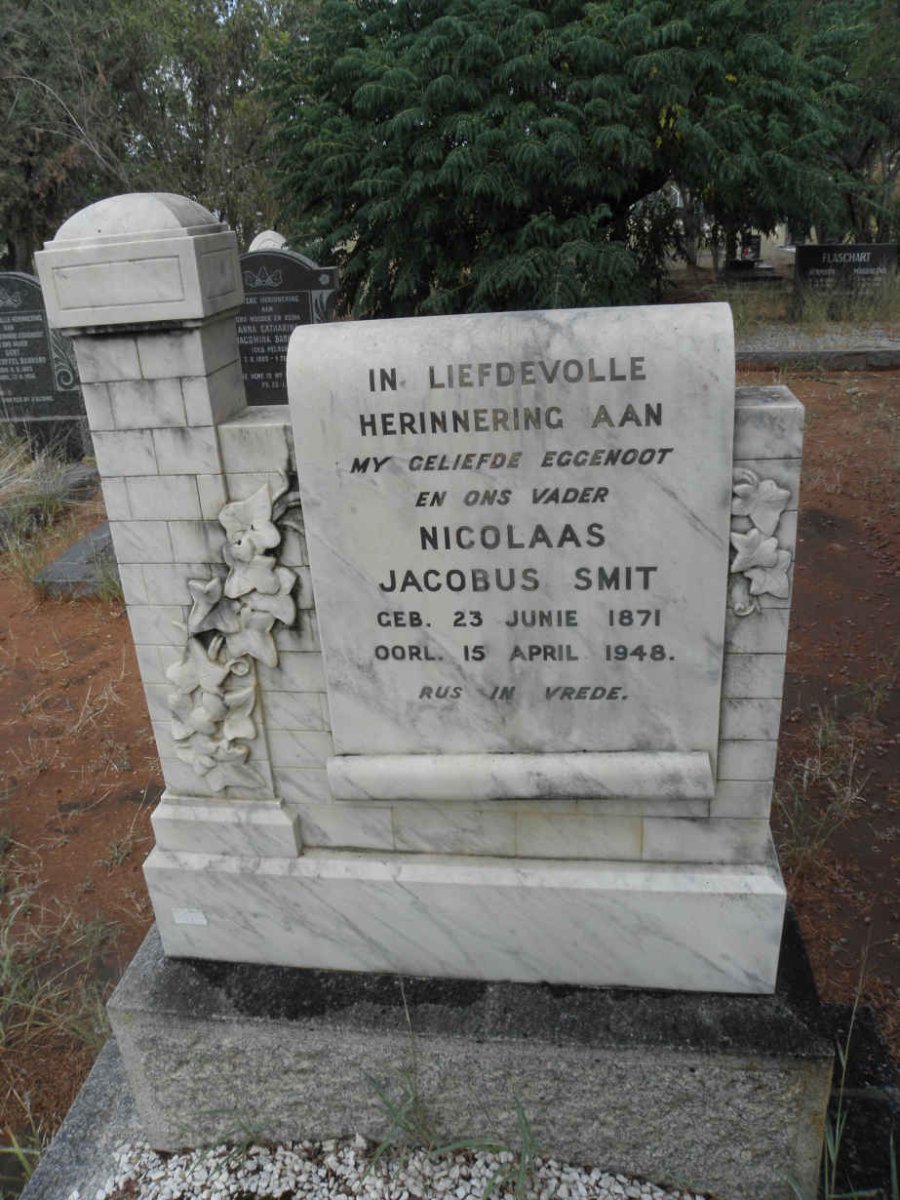 SMIT Nicolaas Jacobus 1871-1948