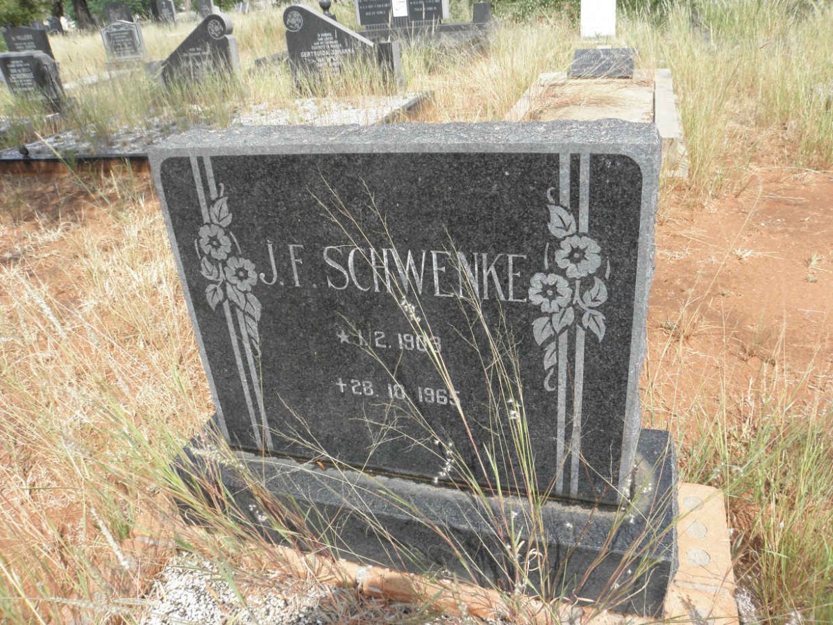 SCHWENKE J.F. 1903-1965