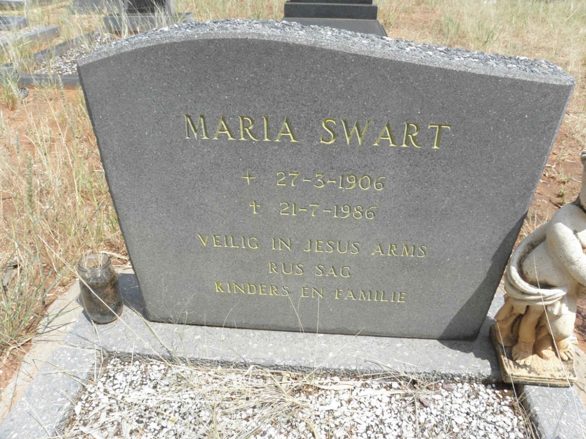 SWART Maria 1906-1986