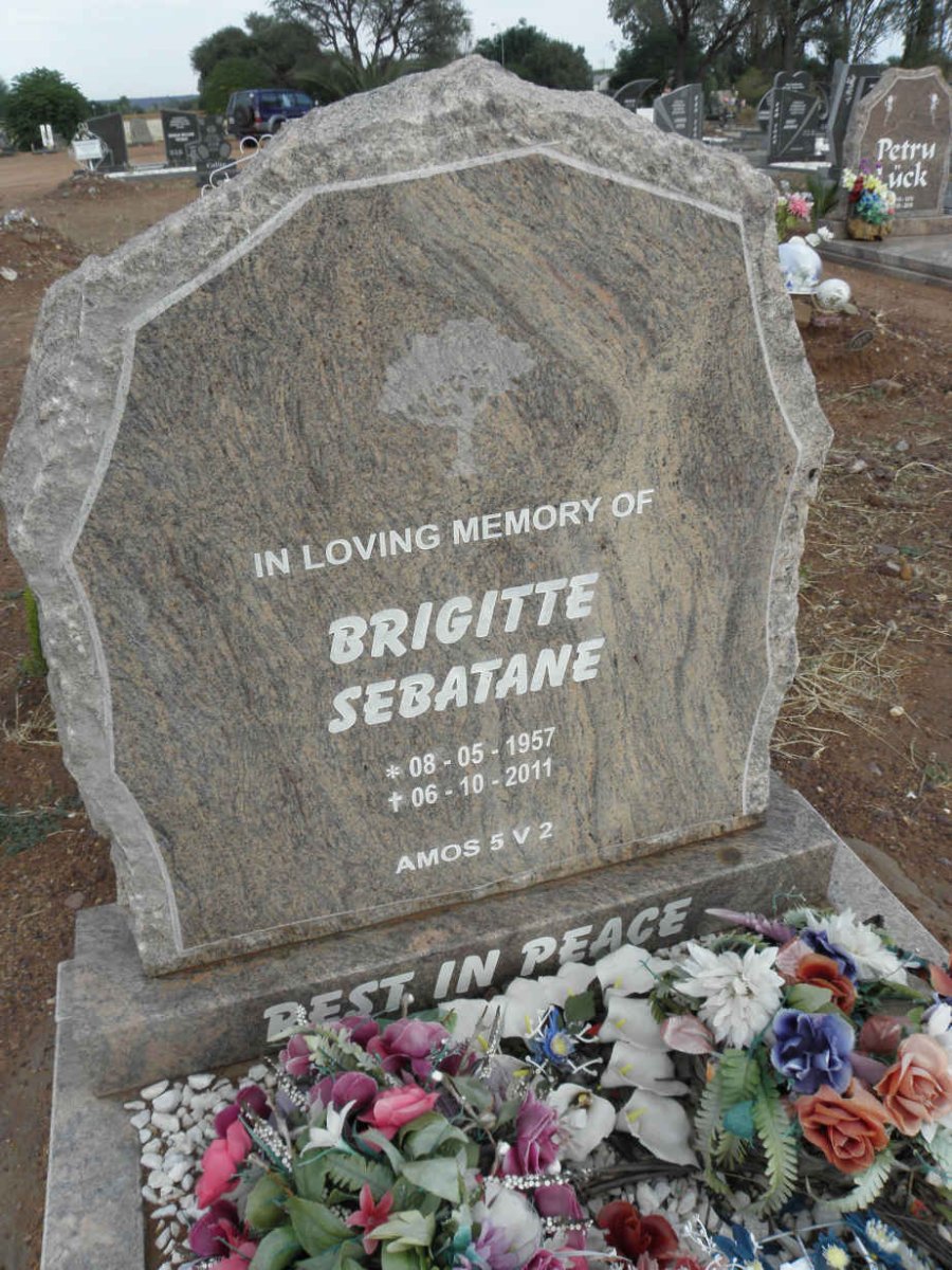 SEBATANE Brigitte 1957-2011