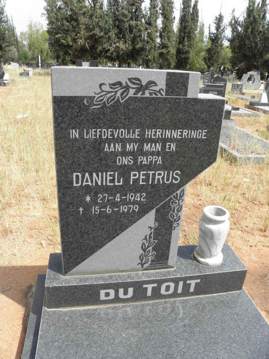 TOIT Daniel Petrus, du 1942-1979