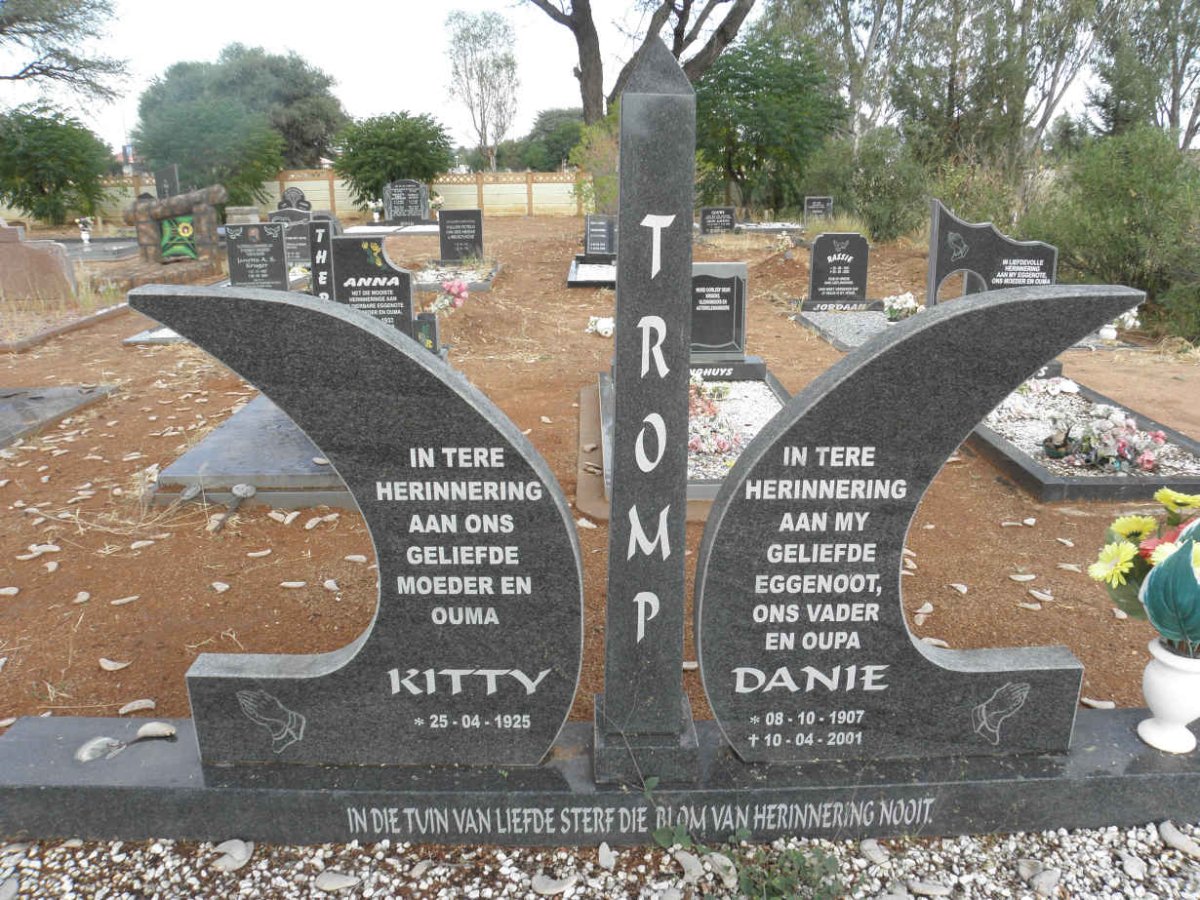 TROMP Danie 1907-2001 &amp; Kitty 1925-
