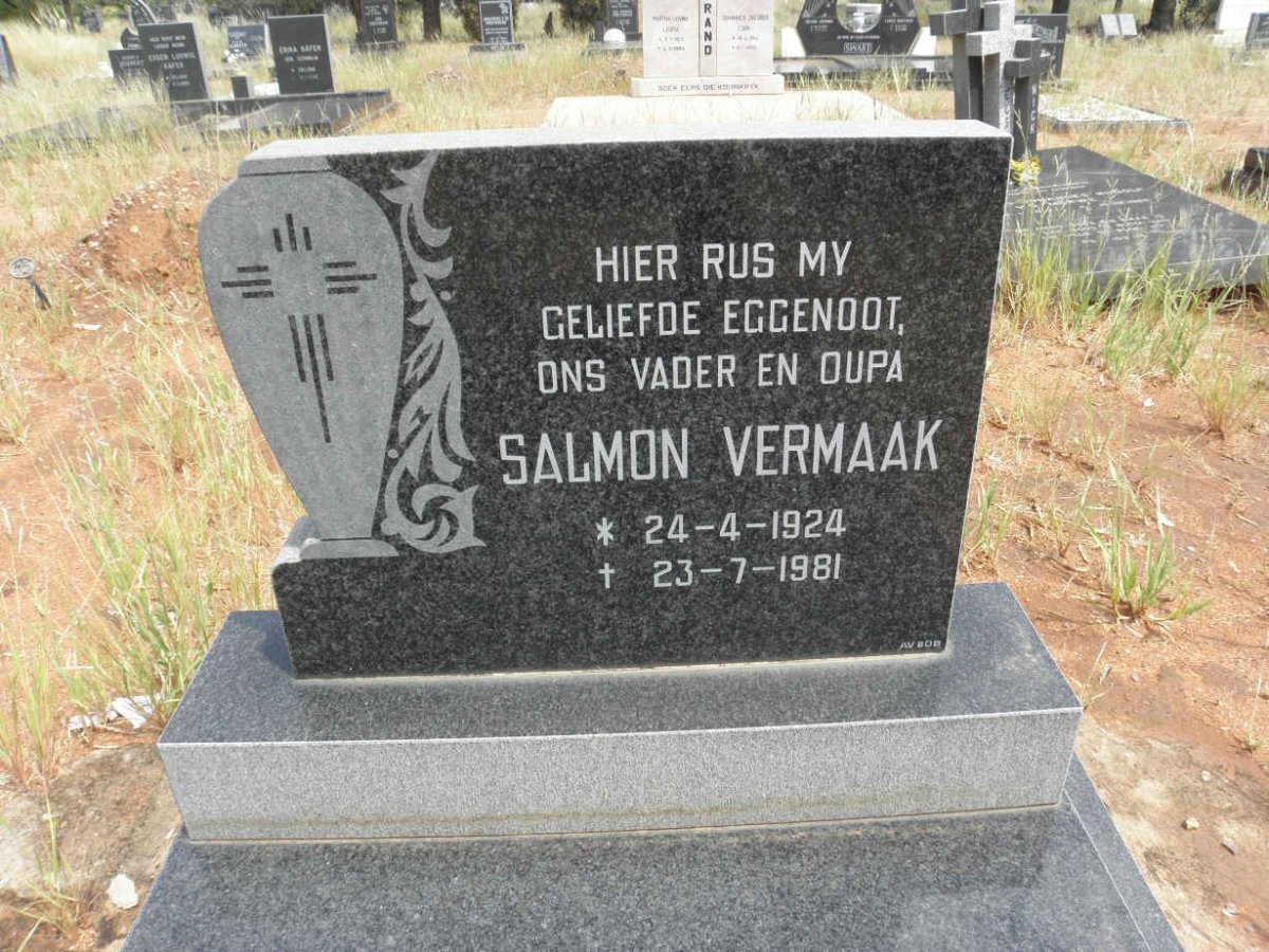 VERMAAK Salmon 1924-1981