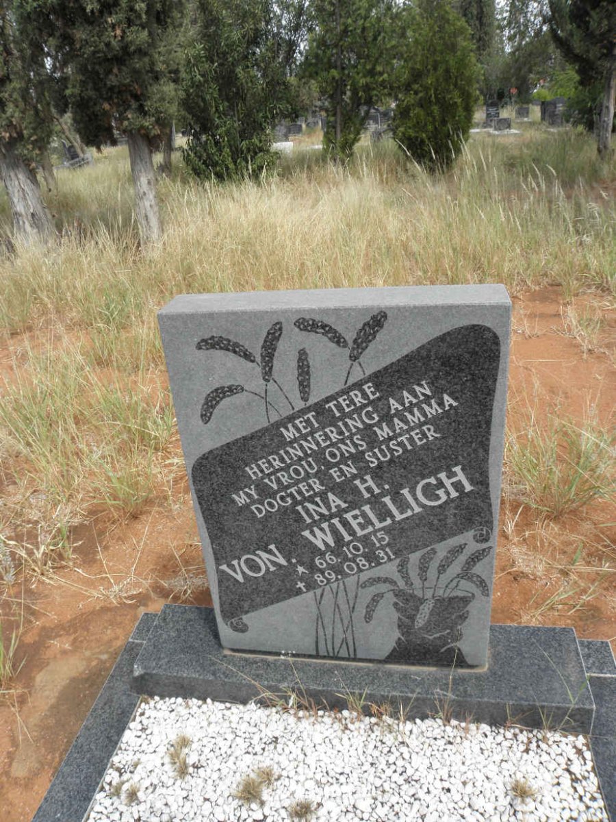 WIELLIGH Ina H., von 1966-1989