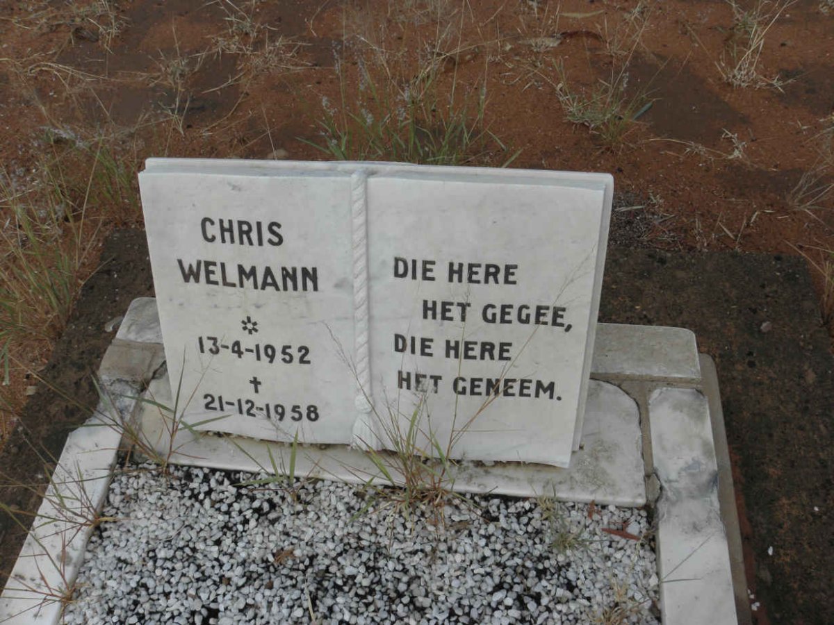 WELMANN Chris 1952-1958