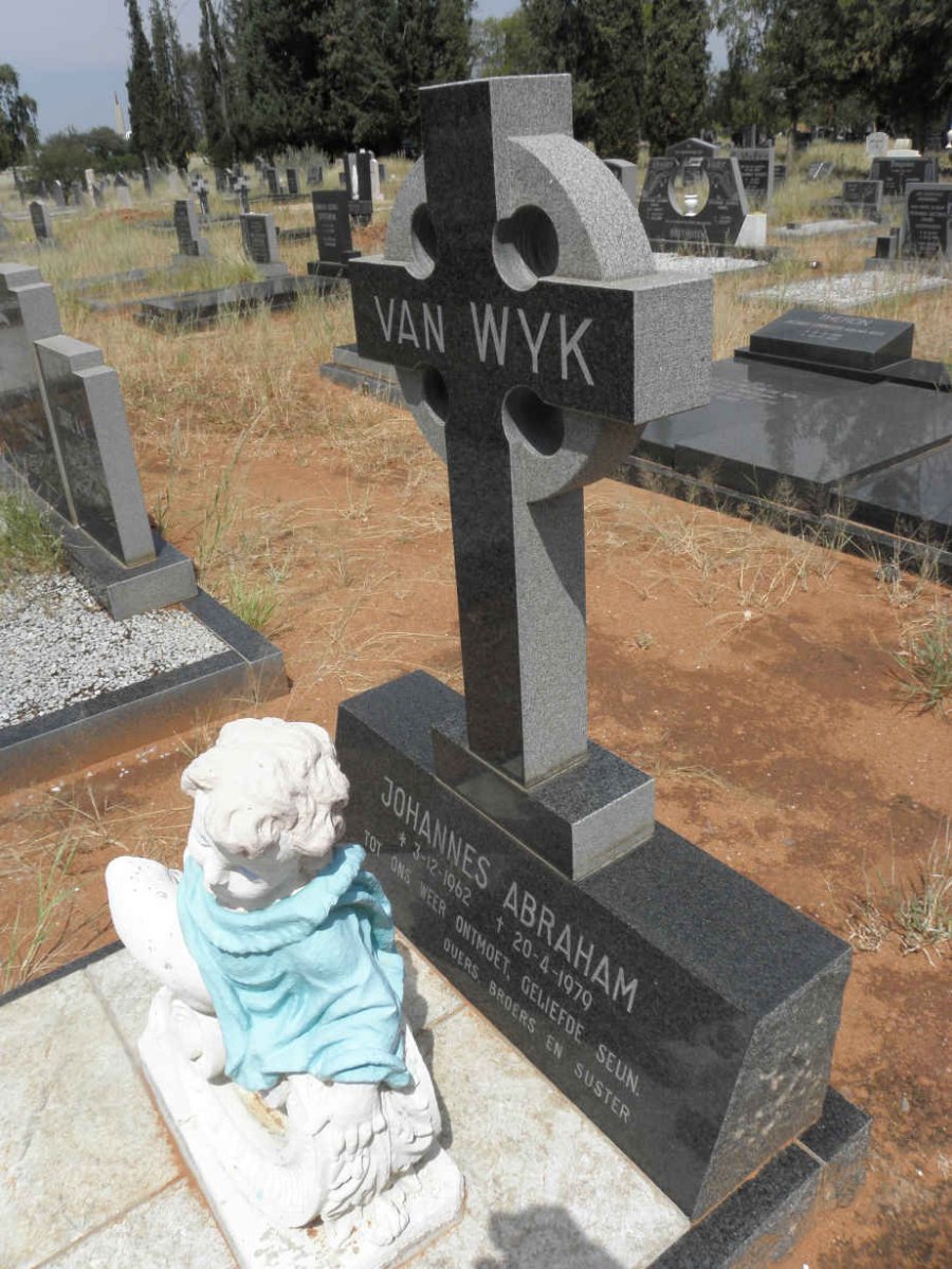 WYK Johannes Abraham, van 1962-1979