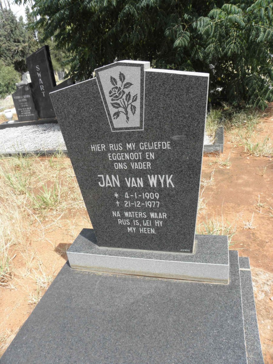 WYK Jan, van 1909-1977