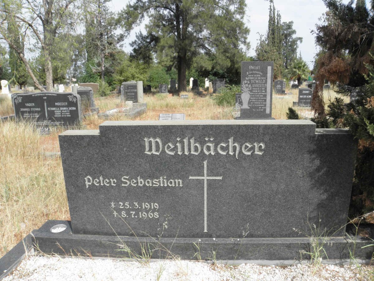 WEILBÄCHER Peter Sebastian 1919-1968