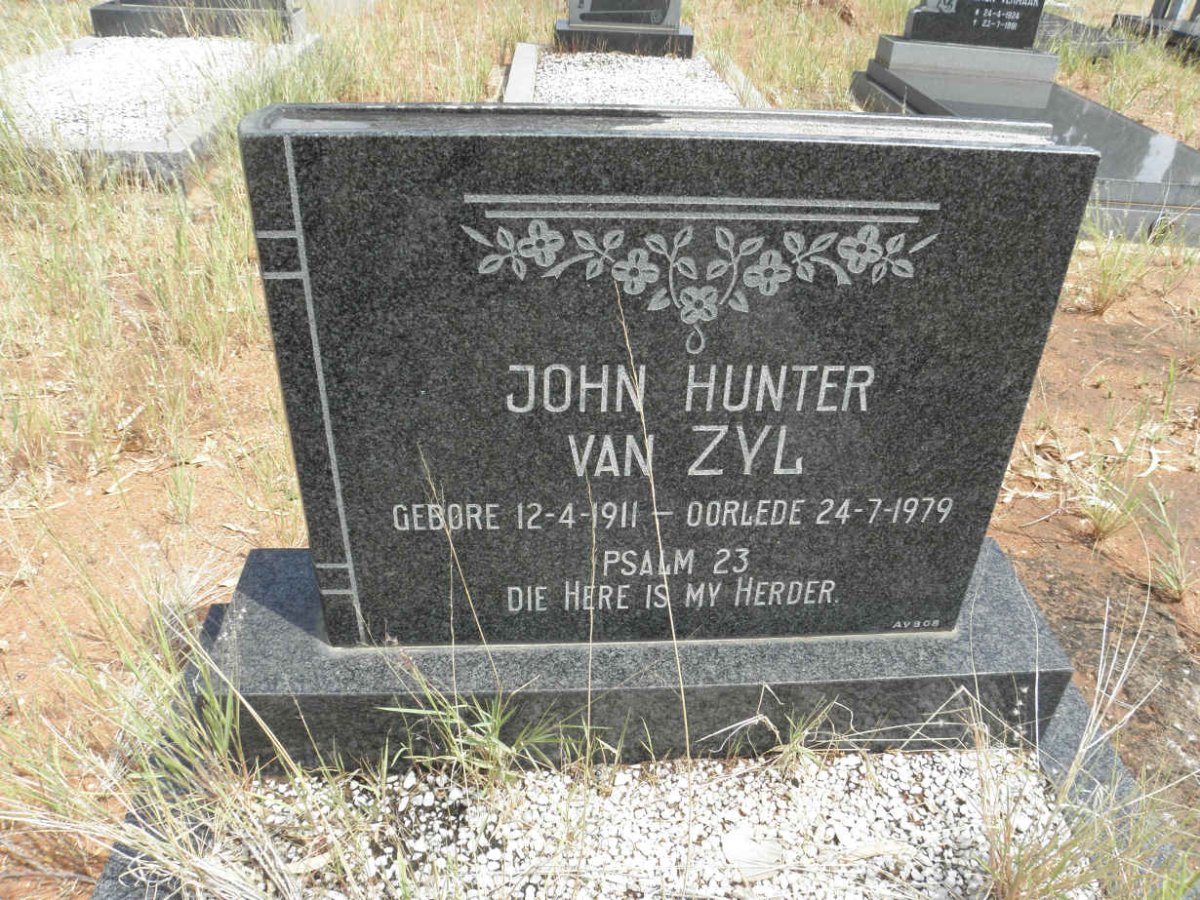 ZYL John Hunter, van 1911-1979