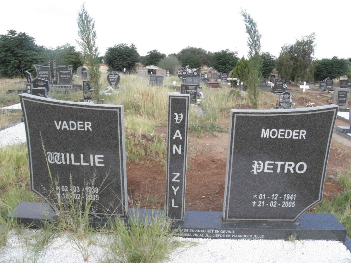 ZYL Willie, van 1938-2005 &amp; Petro 1941-2005