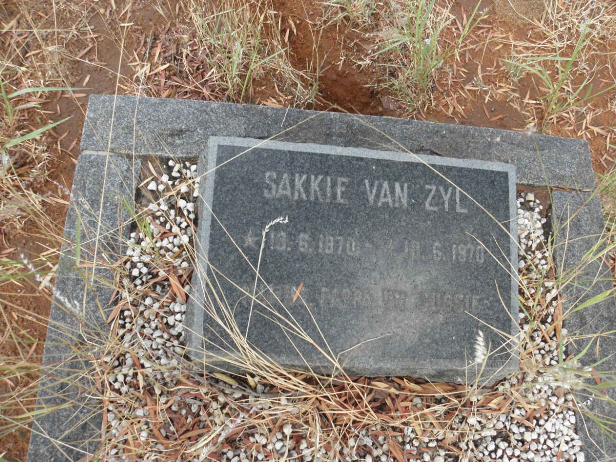 ZYL Sakkie, van 1970-1970