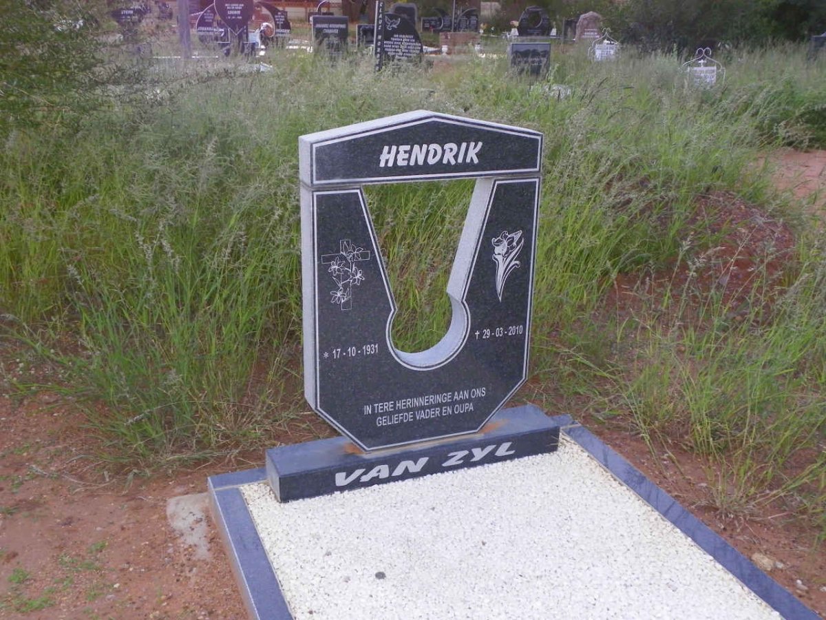ZYL Hendrik, van 1931-2010
