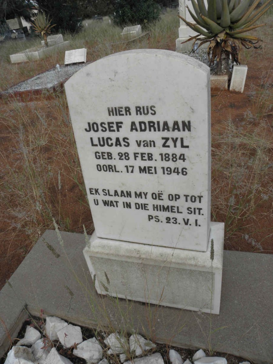 ZYL Josef Adriaan Lucas, van 1884-1946