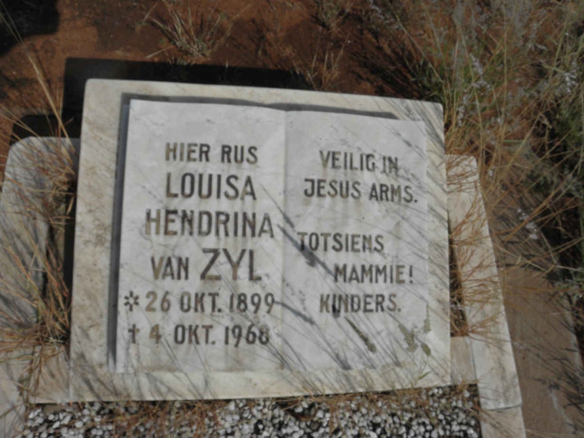 ZYL Louisa Hendrina, van 1899-1968