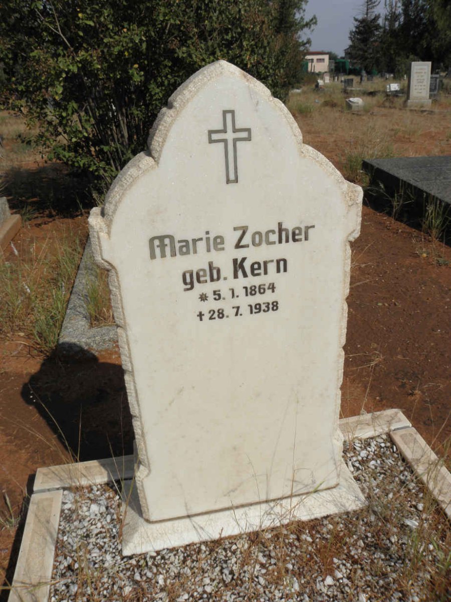 ZOCHER Marie nee KERN 1864-1938
